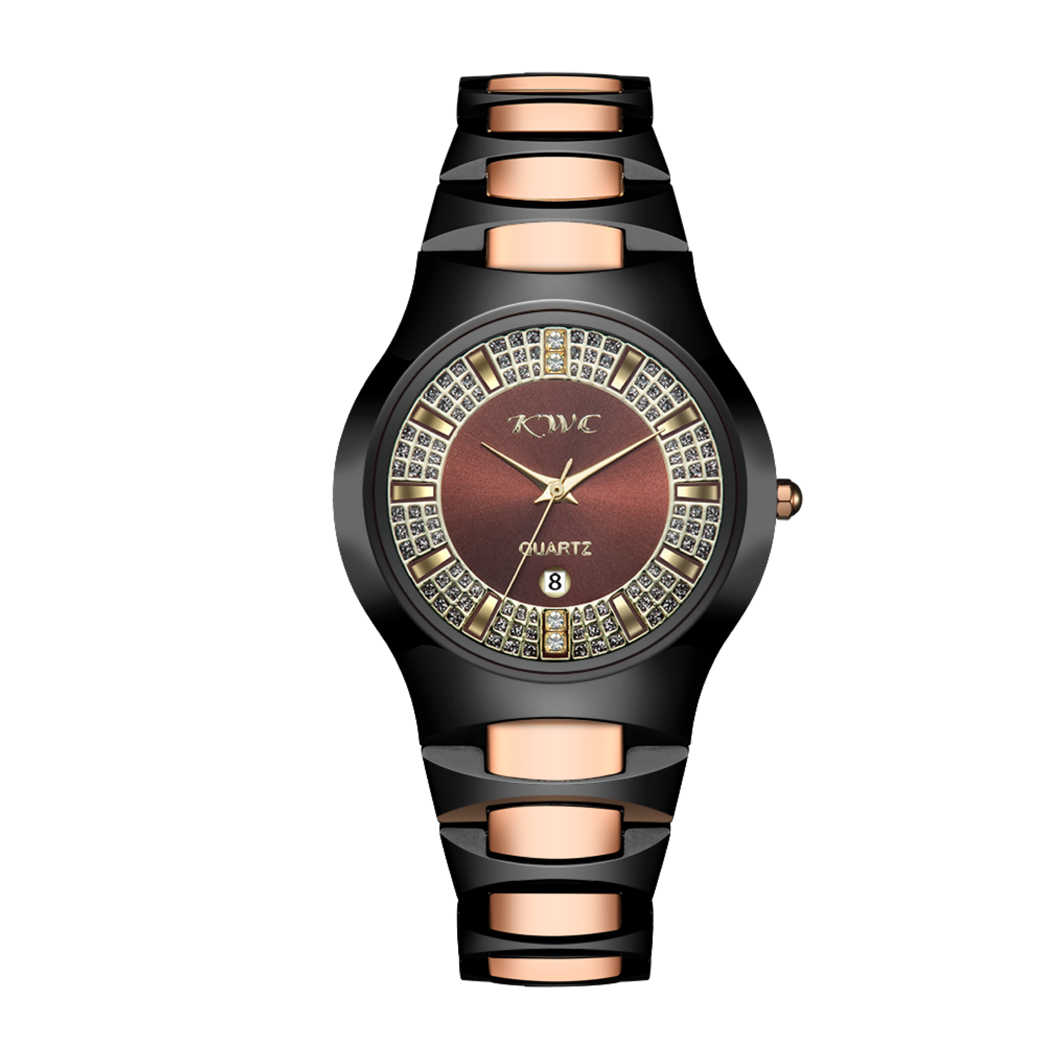Stylish Black Dial Watch RMS-5079 - PoshPrepared