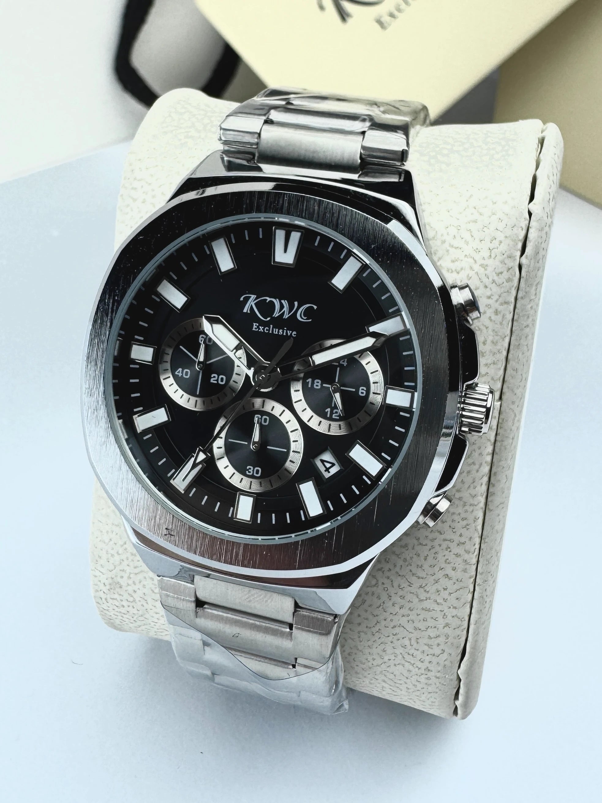 KWC Chronograph K-554-6H – Stainless Steel Executive Edition