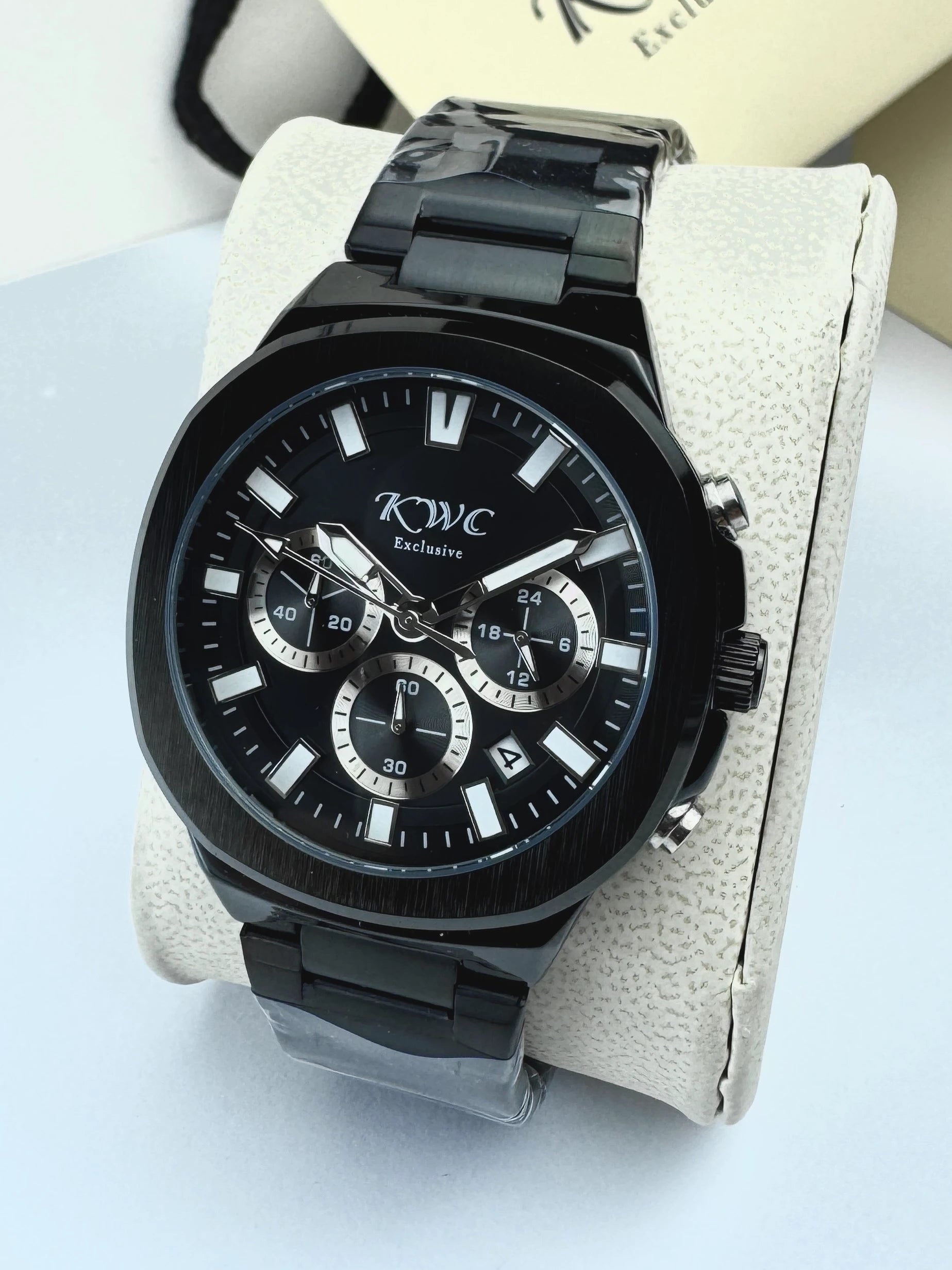 KWC Chronograph K-554-6H – Stainless Steel Executive Edition