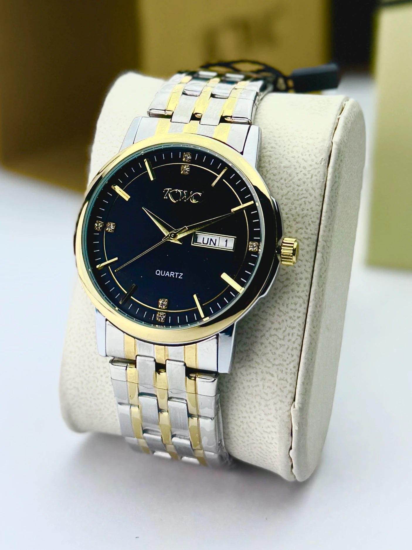 KWC K-425 MDD | Classic Two-Tone Day-Date Men's Watch