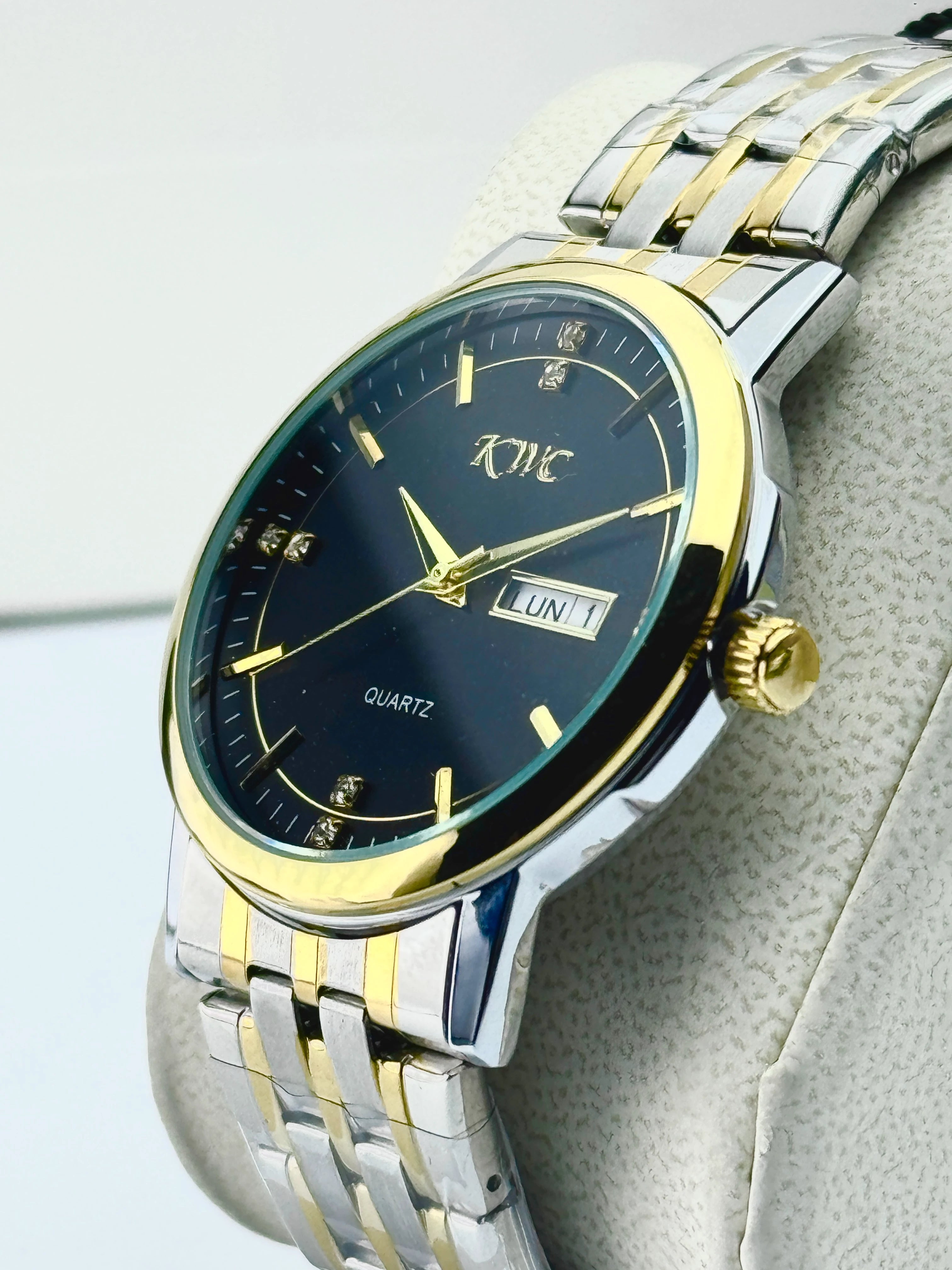 KWC K-425 MDD | Classic Two-Tone Day-Date Men's Watch