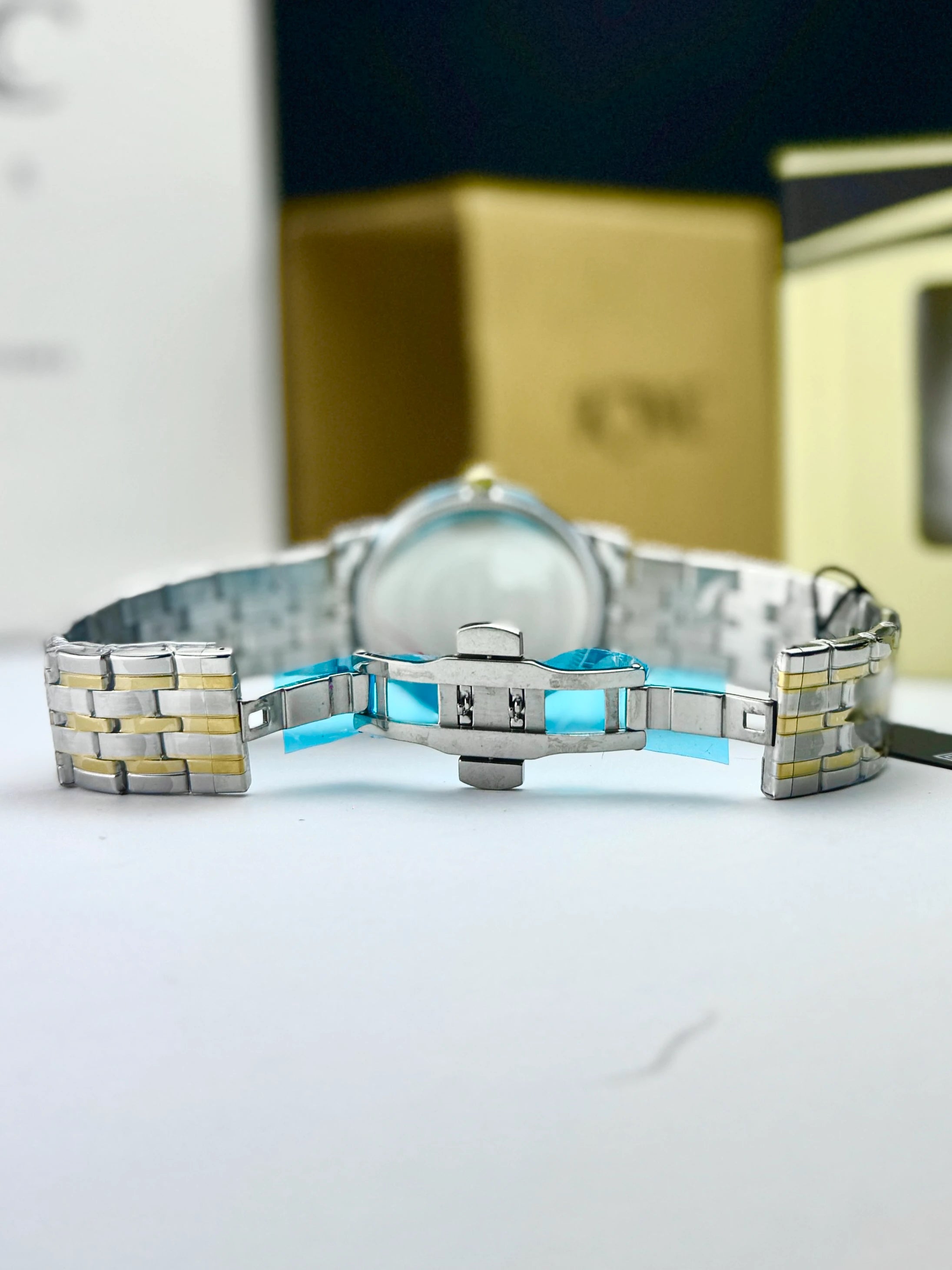 KWC K-425 MDD | Classic Two Tone White Day-Date Men's Watch