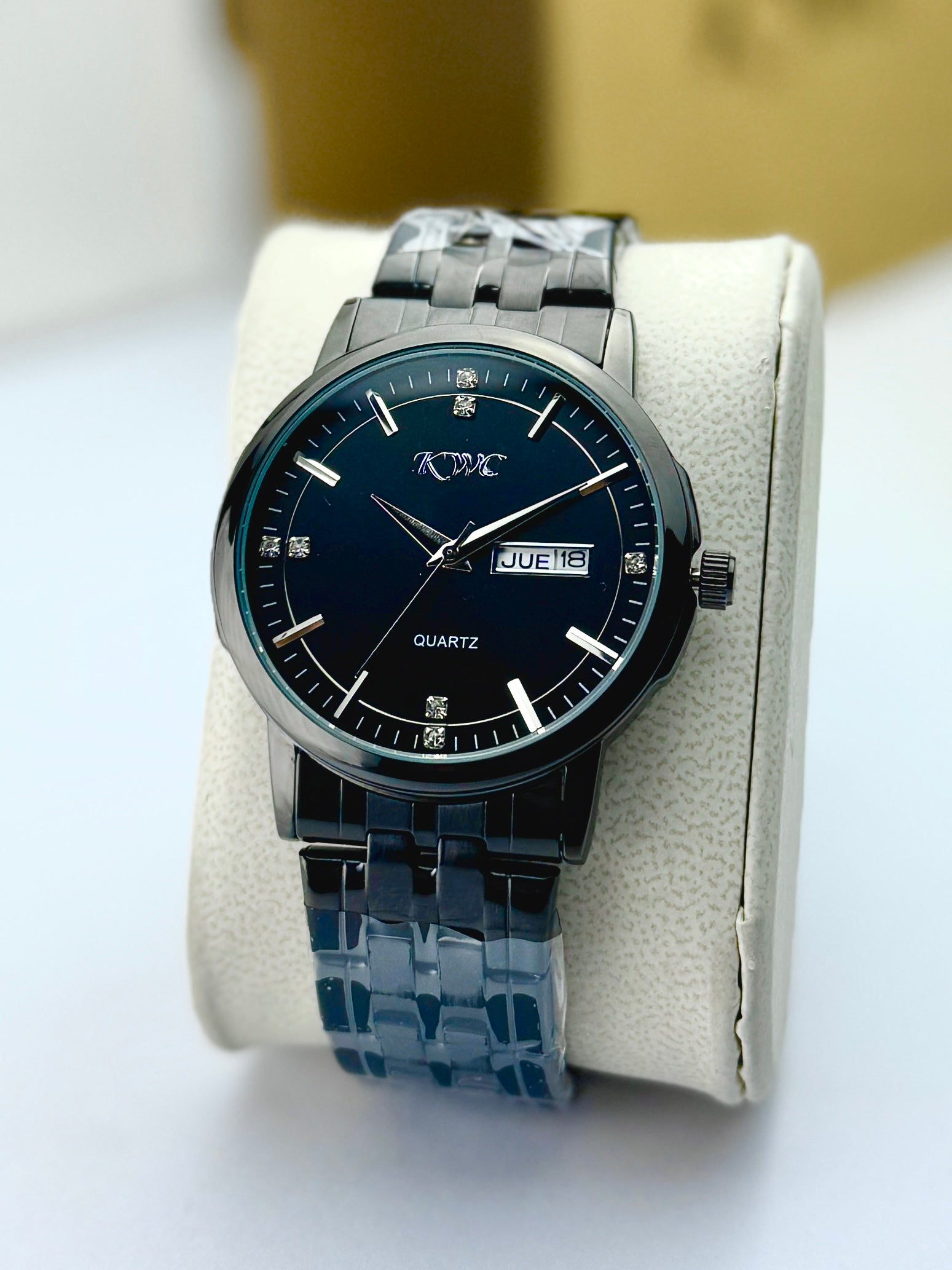 KWC K-425 MDD | Classic Black Day-Date Men's Watch