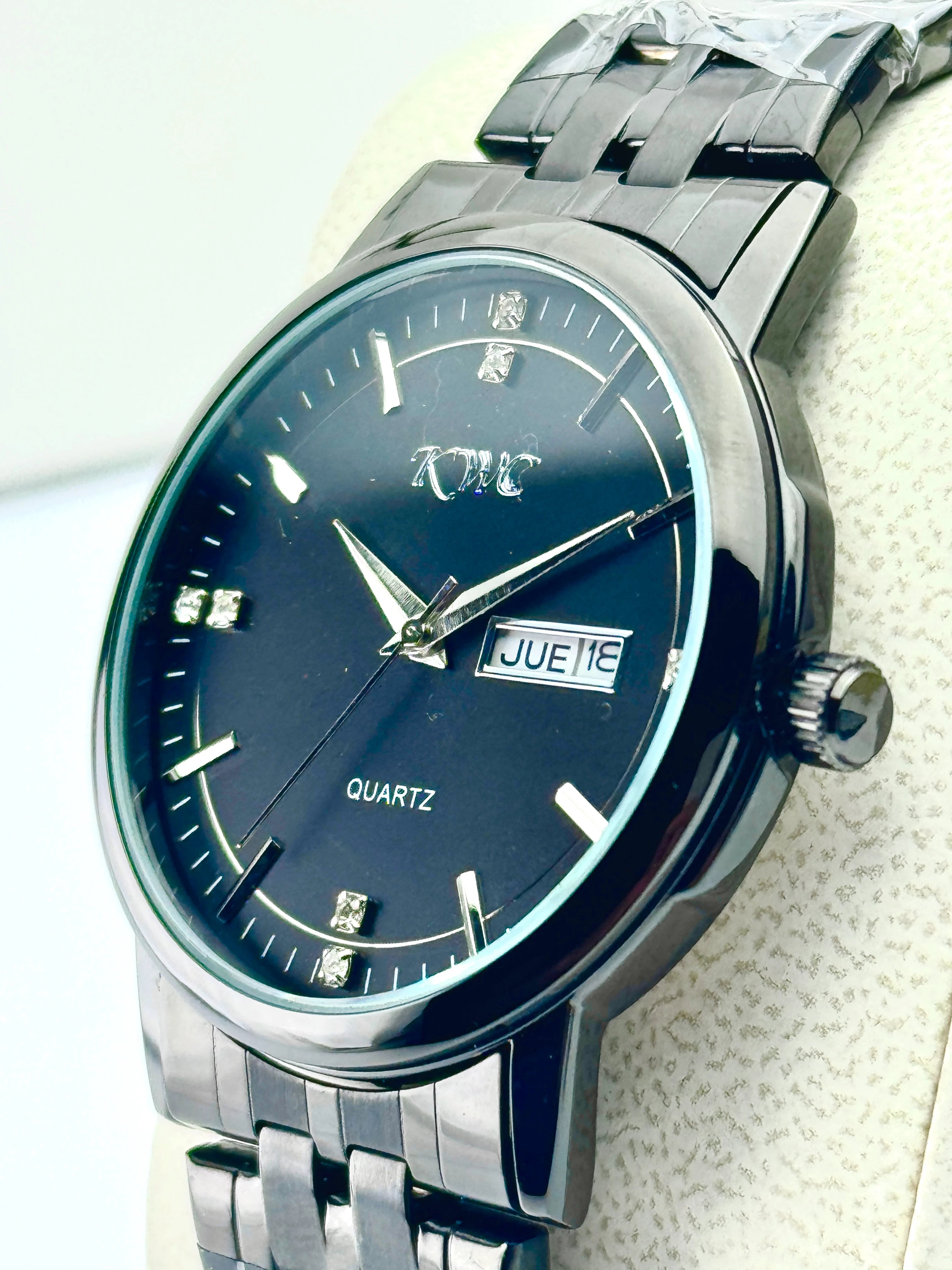 KWC K-425 MDD | Classic Black Day-Date Men's Watch