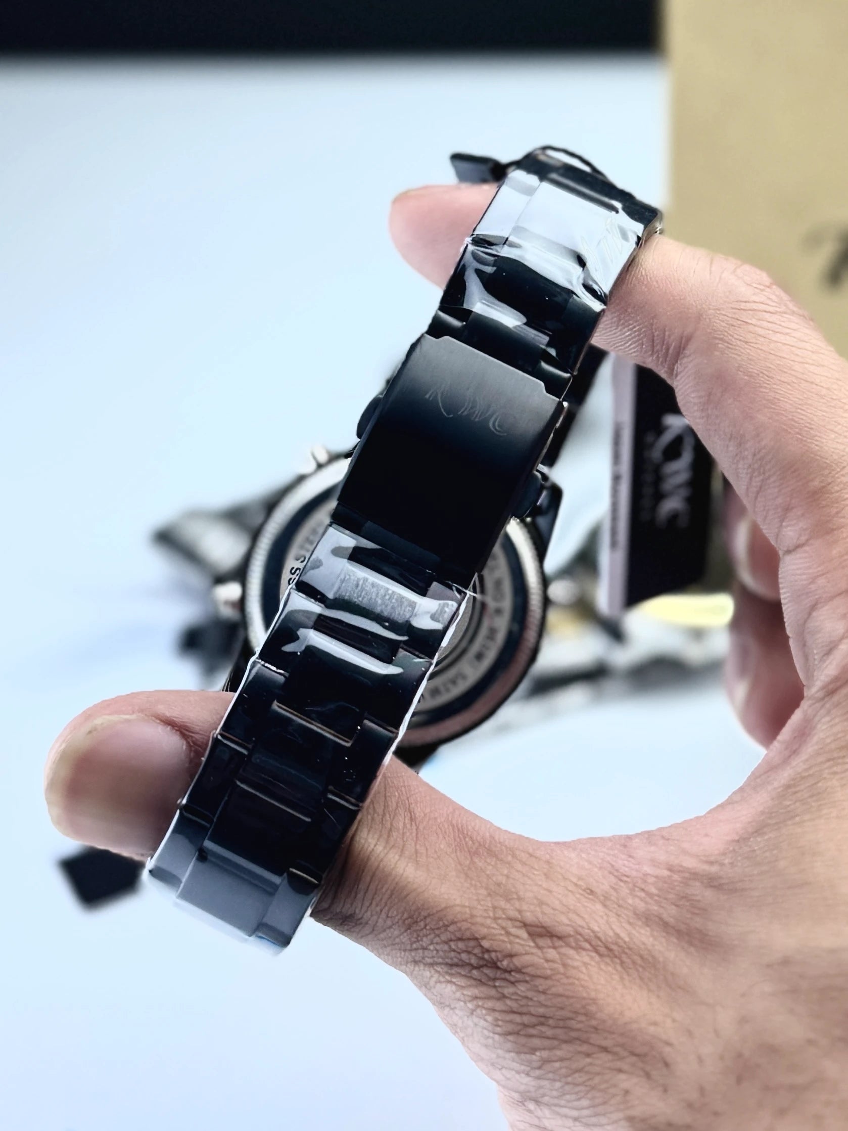 KWC K-365 Ana-Digi | Dual-Display Metallic Watch ( Black )